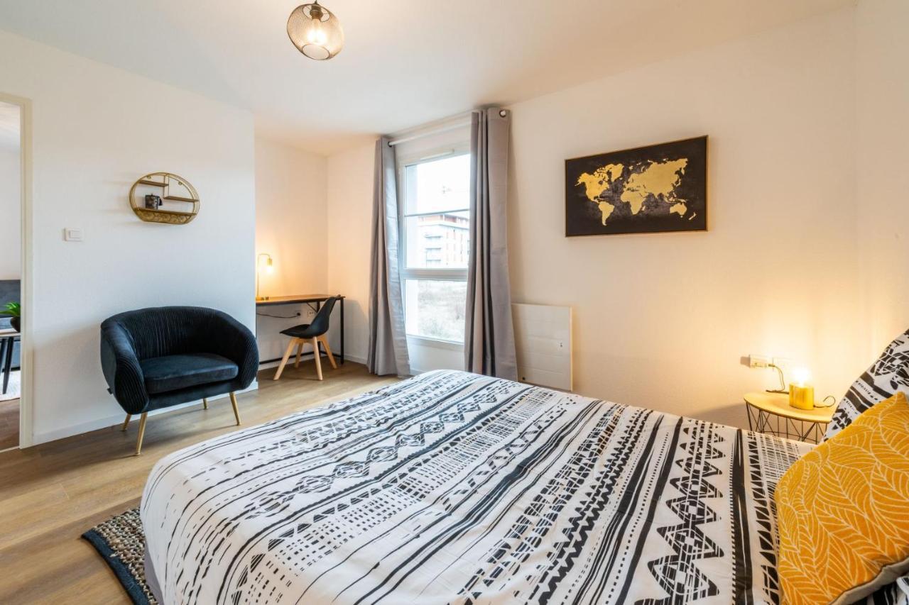 Apartamento ☆Le Soleil De La Fonderie☆Fibre Parking☆Pmr☆Rbnb☆ Mulhouse Exterior foto